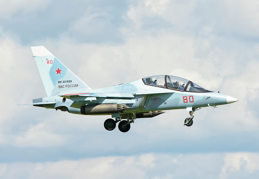 Russian Air Force Yak-130 Photograph by Giovanni Colla