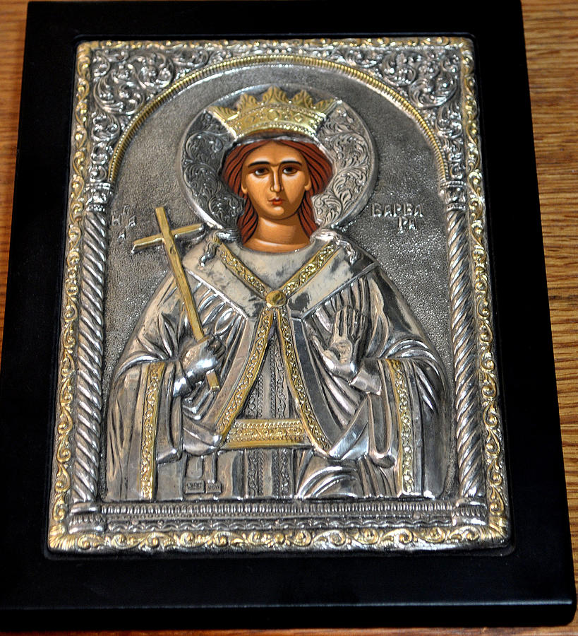 Russian Byzantin Icon Photograph by Jay Milo