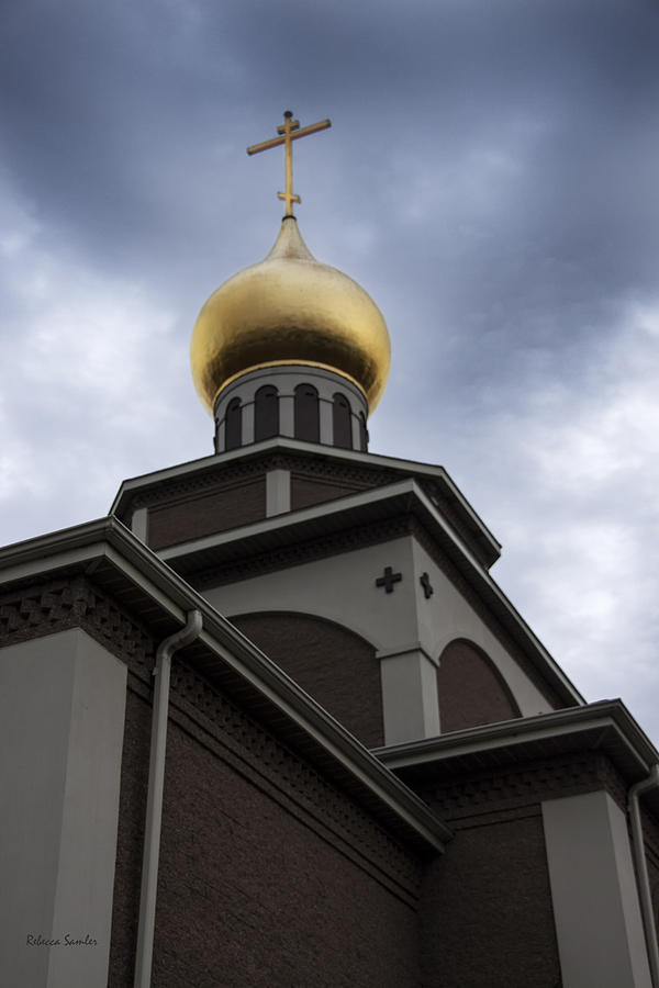 Russian Church Photograph by Rebecca Samler