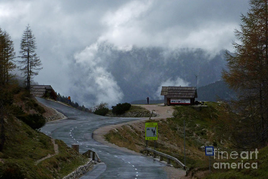 Russian Road - Vrsic Pass - Slovenia #1 Photograph by Phil Banks