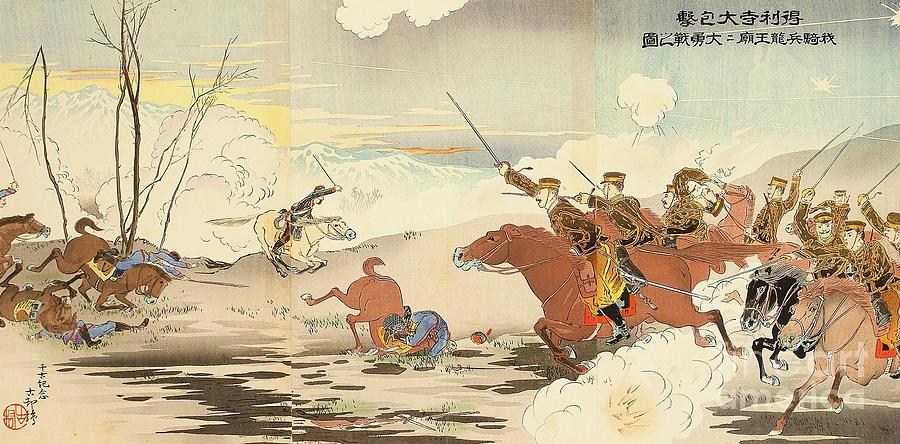 japanese battle paintings