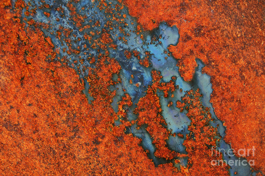 Rust Abstract 2 Photograph by Vivian Christopher
