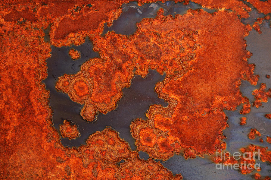 Rust Abstract 3 Photograph by Vivian Christopher