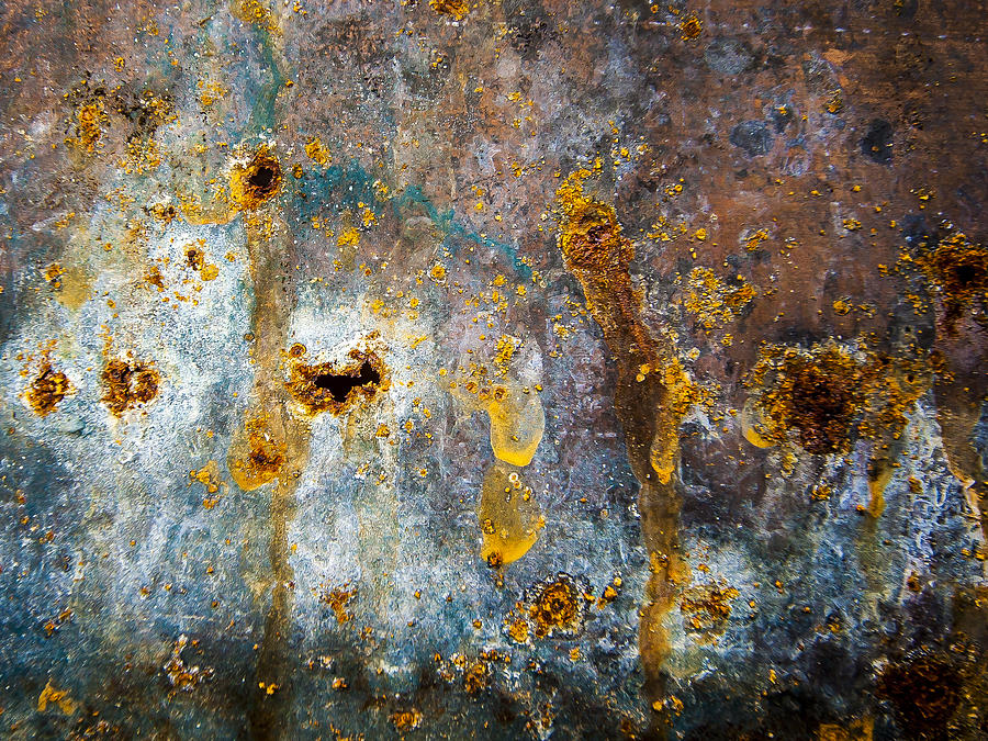Rust Abstract Photograph by Jean Noren