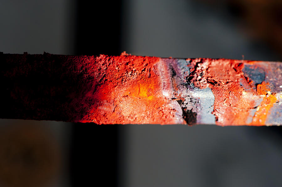 Rust Abstract V Photograph by Stephen Anderson