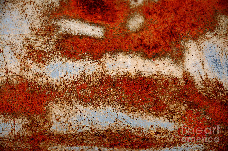 Rust Abstract Photograph by Vivian Christopher