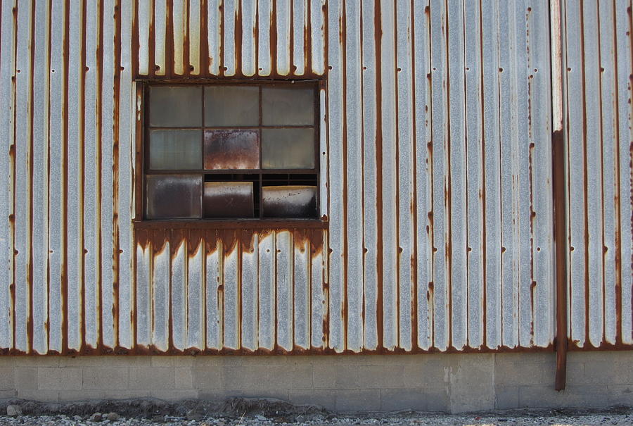 Rust and Window 1 Photograph by Anita Burgermeister