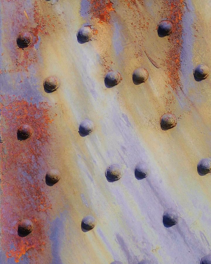 Architecture Photograph - Rust in pastel by Charles Lucas