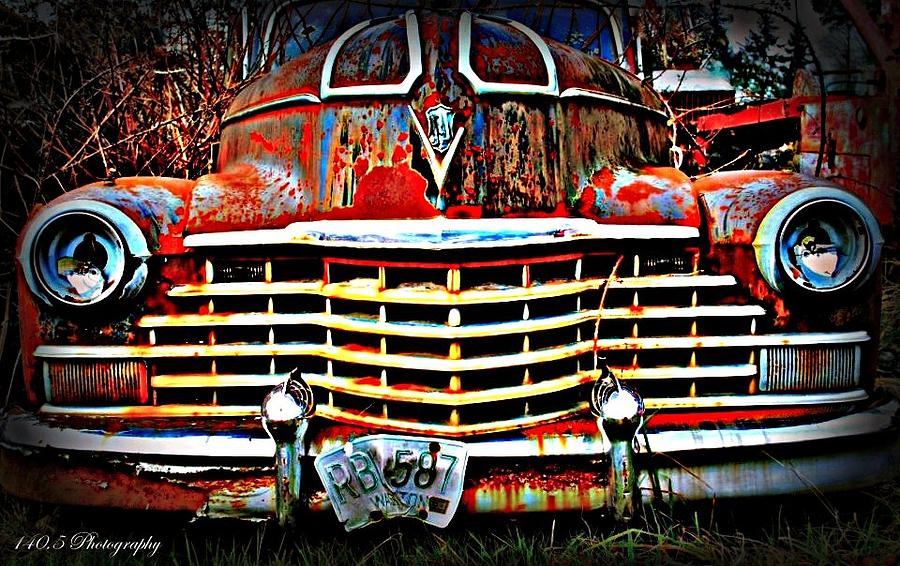 Car Photograph - Rust in Peace by Tammy Caruthers