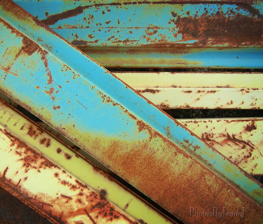 Rust n Turquoise Photograph by Jamie Johnson