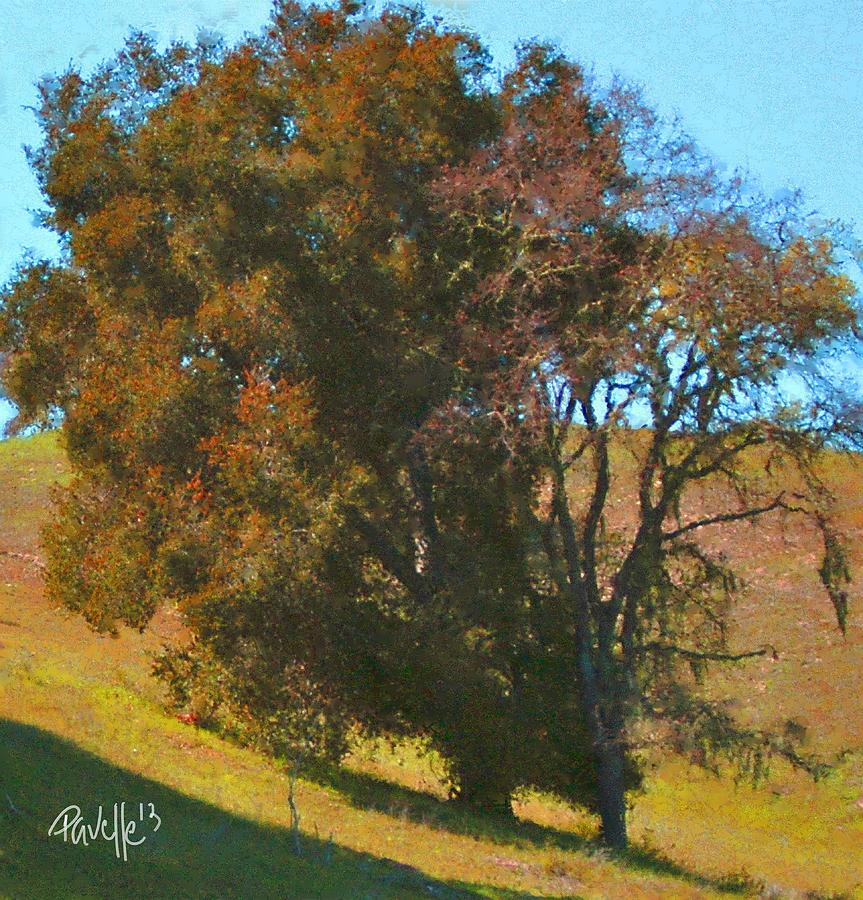 Rust Oak Digital Art by Jim Pavelle