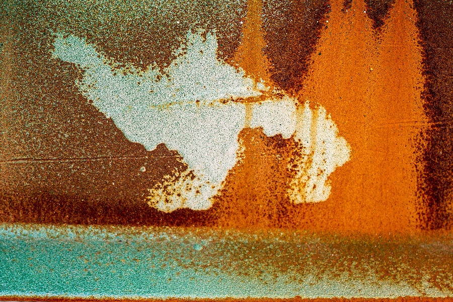 Rust Pattern Photograph by Jean Noren