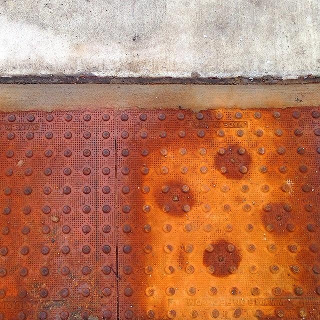 Abstract Photograph - Rusted Circles by Shawn McNulty