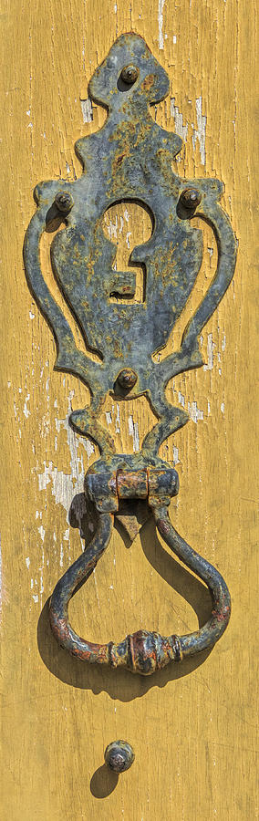 Rusted Door Lock Photograph by David Letts