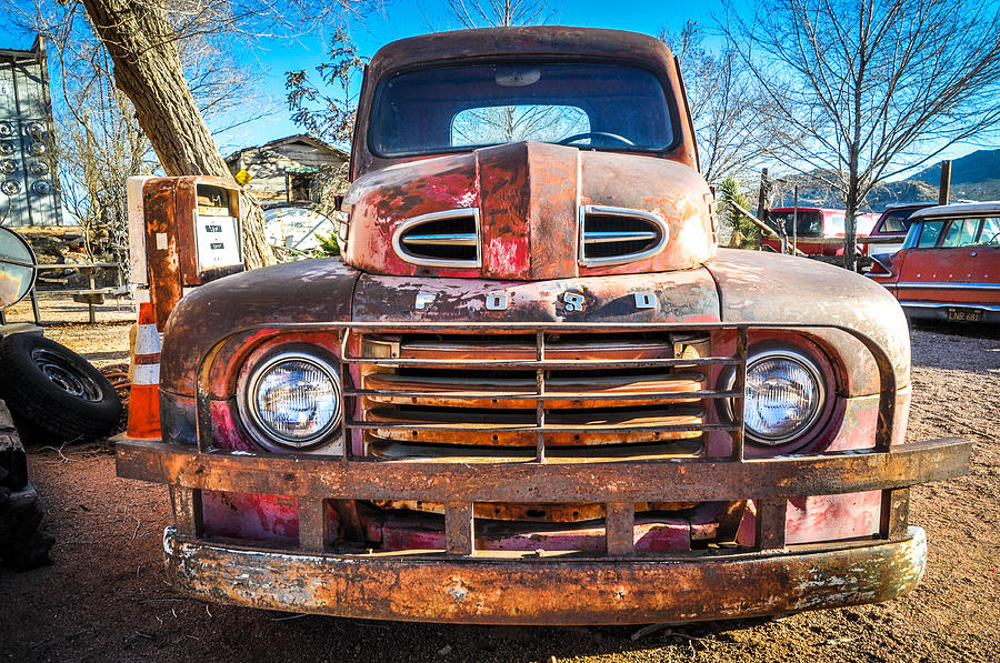 Rusted Ford Truck Photograph by Pamela Schreckengost - Fine Art America