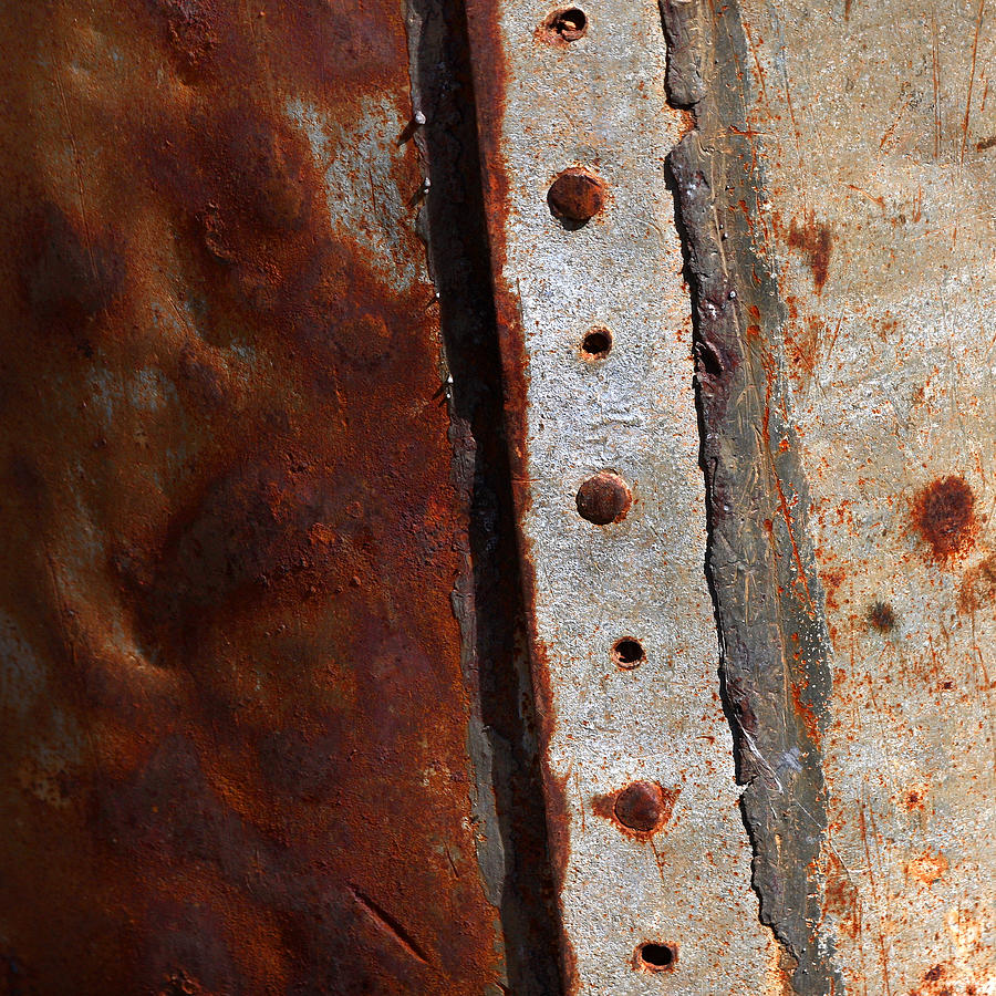 Rusted Metal Tank Photograph By Art Block Collections