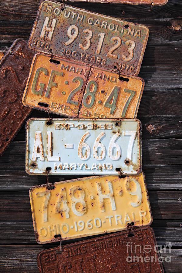 Rusted Plates Photograph