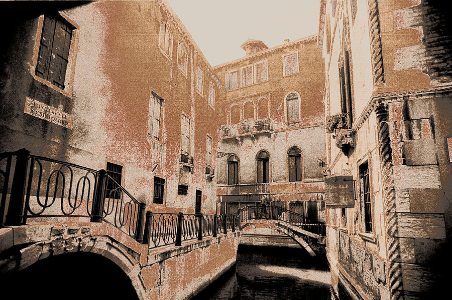 Rusted Ruskin Venice Vision Photograph by Tom Wurl