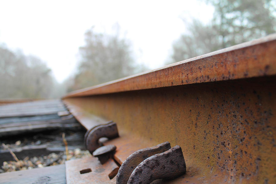 Rusted Track Photograph by Jessica Brown