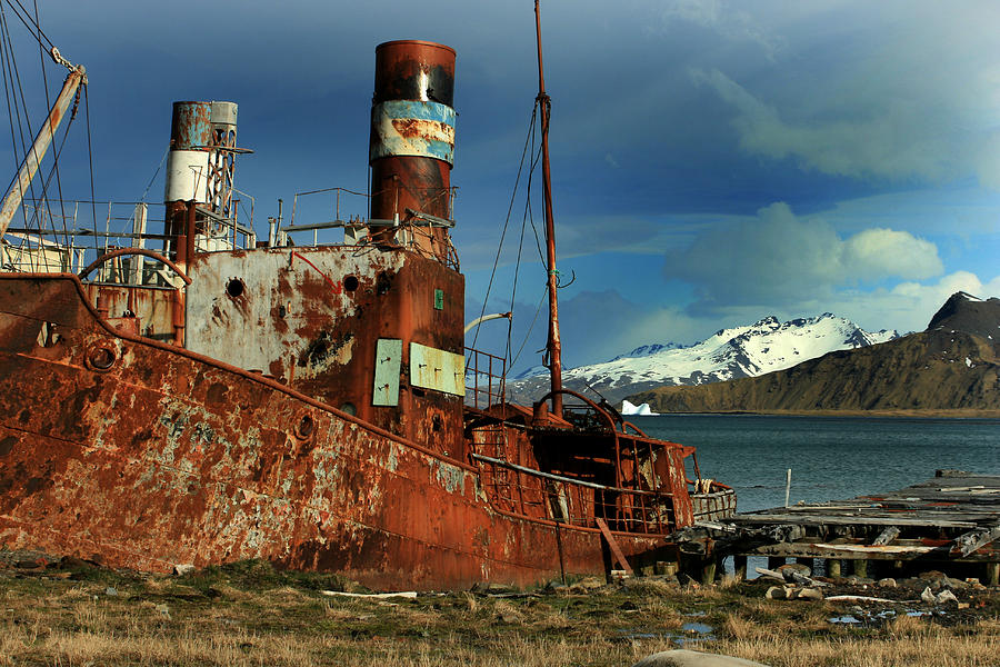 Rusted Whaling Ship Photograph by Amanda Stadther