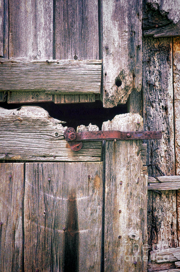 Rustic Barn Door Photograph by Jill Battaglia