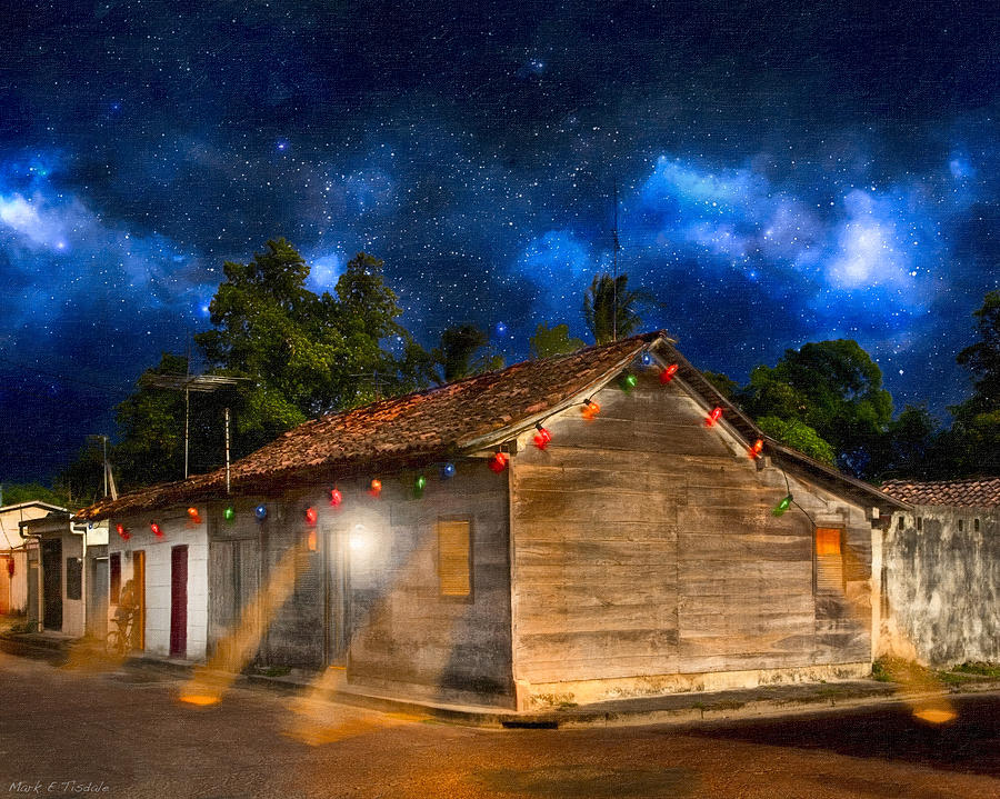Rustic Beauty of Costa Rica At Night Photograph by Mark Tisdale