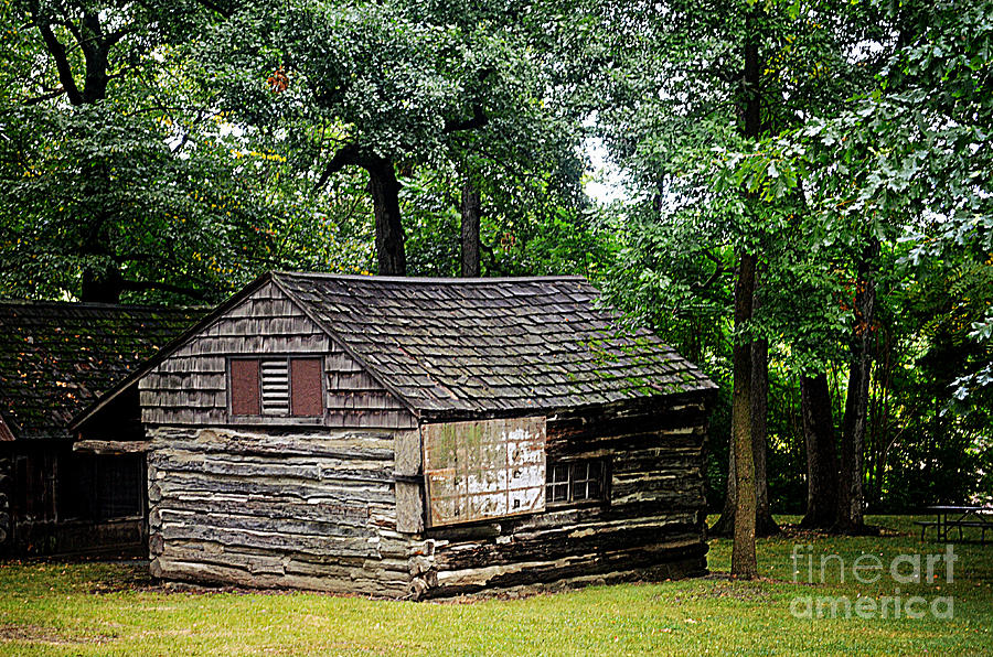 Mountain Photograph - Rustic Cabin by Luther Fine Art