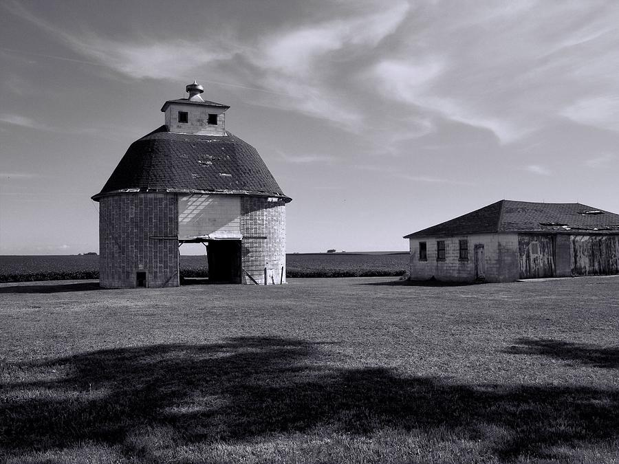 Black And White Photograph - Rustic Charm 2 by Tom Druin