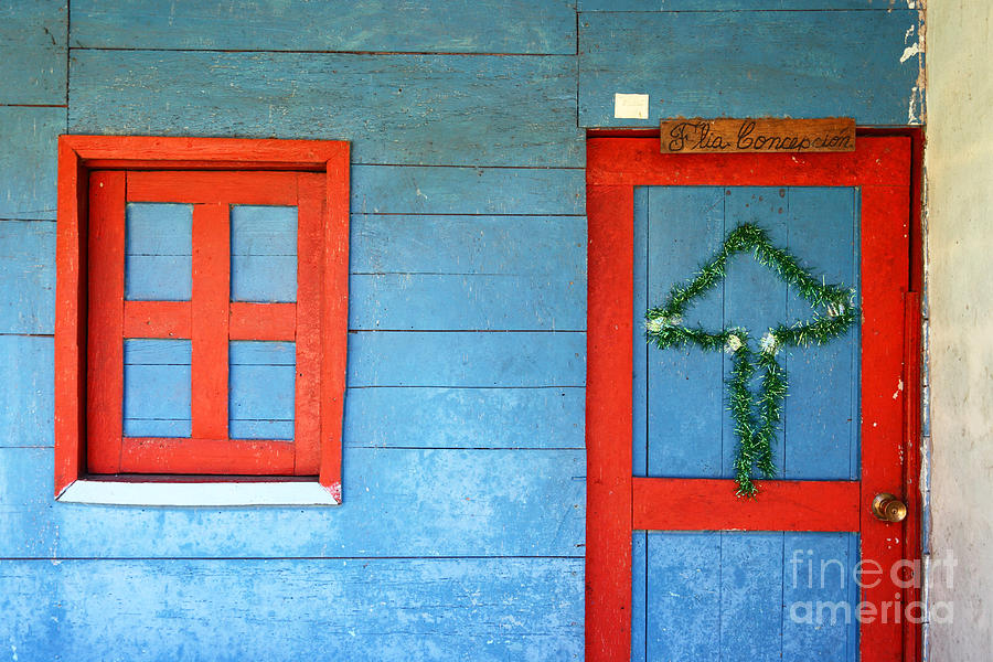 Rustic Christmas in Panama Photograph by James Brunker