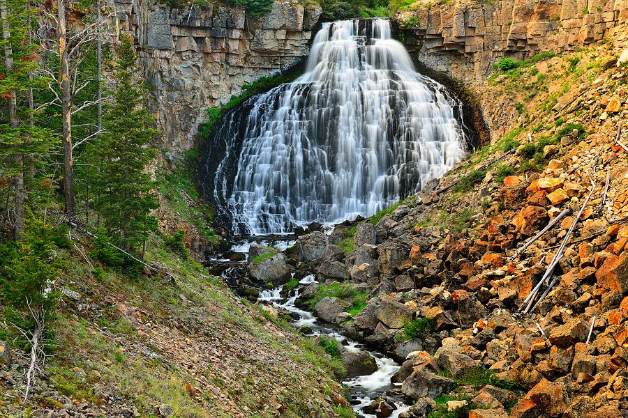 Rustic Falls Photograph by Walt Sterneman