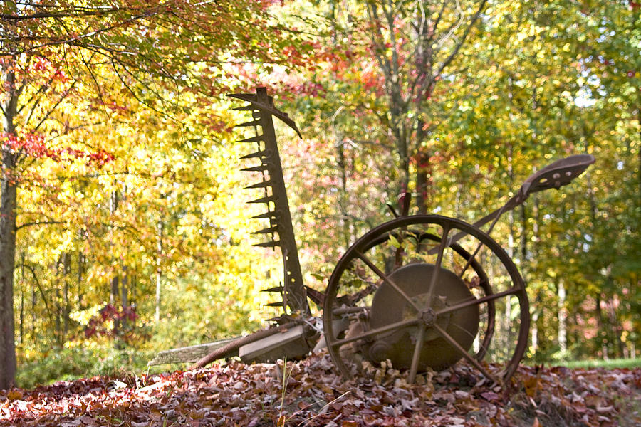 Rustic Hay Cutter Photograph by Robert Camp