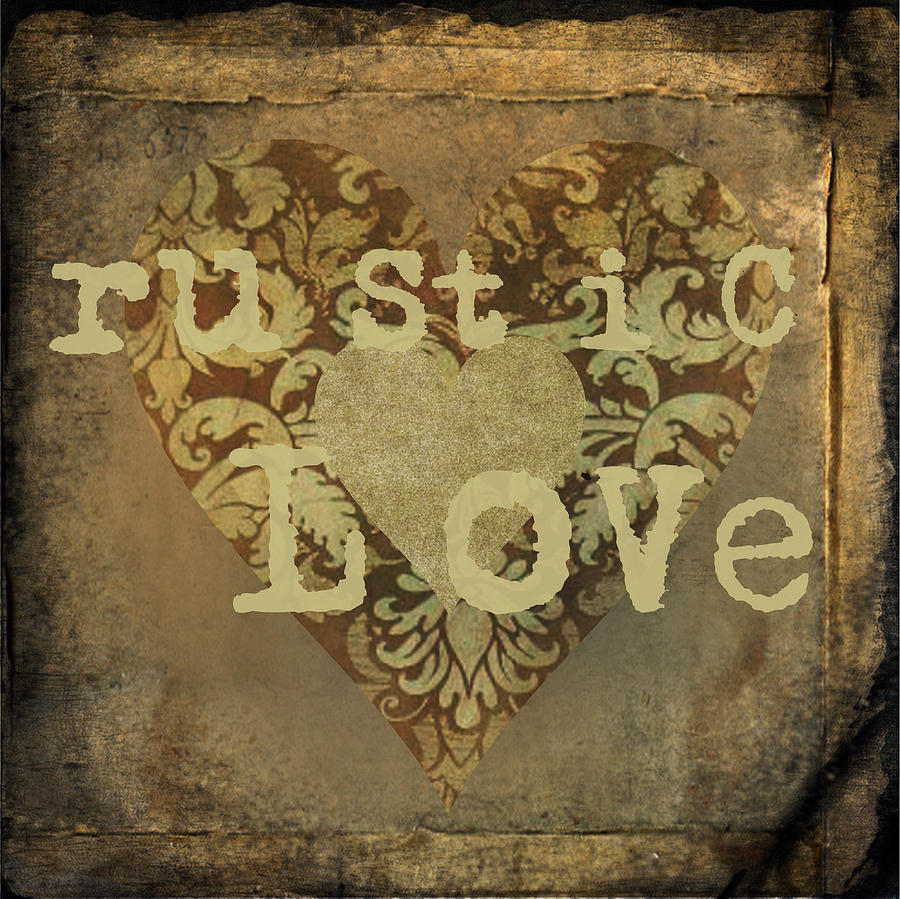 Rustic Love 2 Photograph by Suzanne Powers