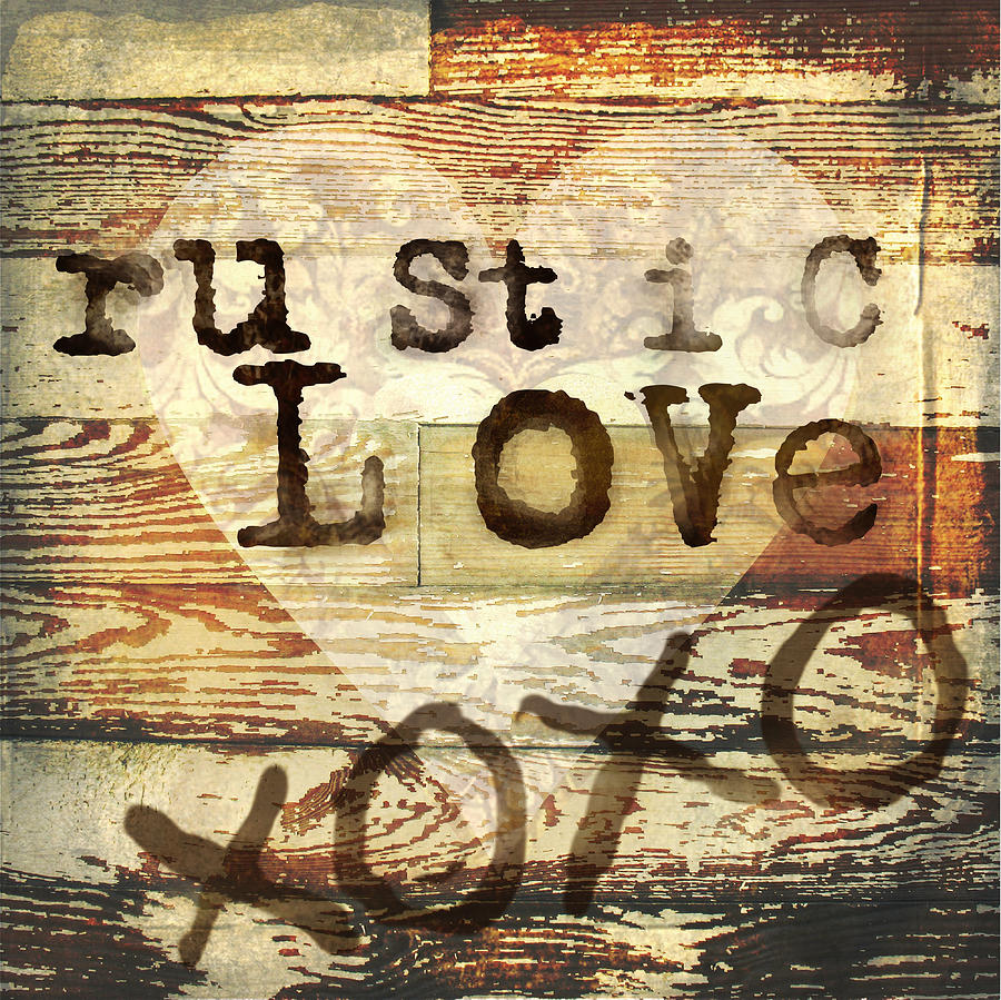 Rustic Love Photograph by Suzanne Powers