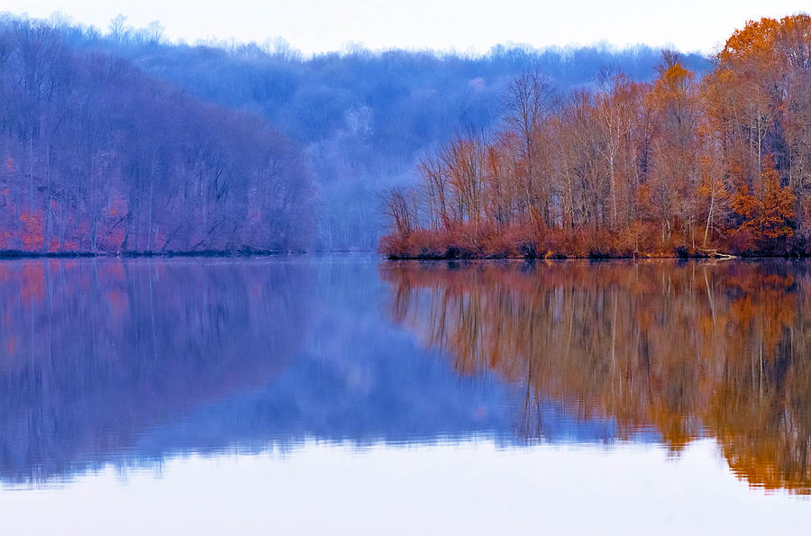 Fall Photograph - Rustic Reflections 3 by Brian Stevens