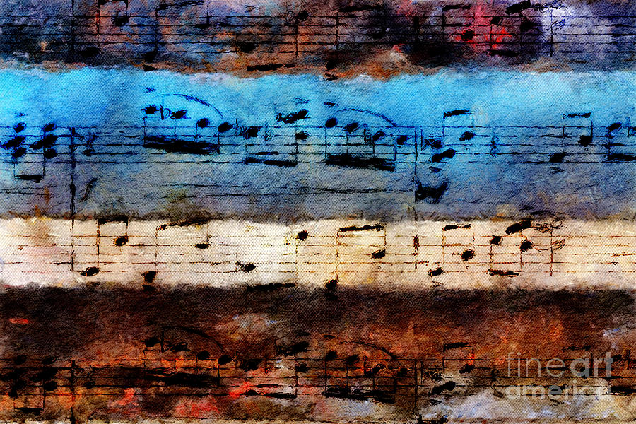 Music Digital Art - Rustic Rondo by Lon Chaffin