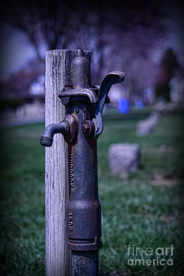 Rustic Water Pipe Photograph