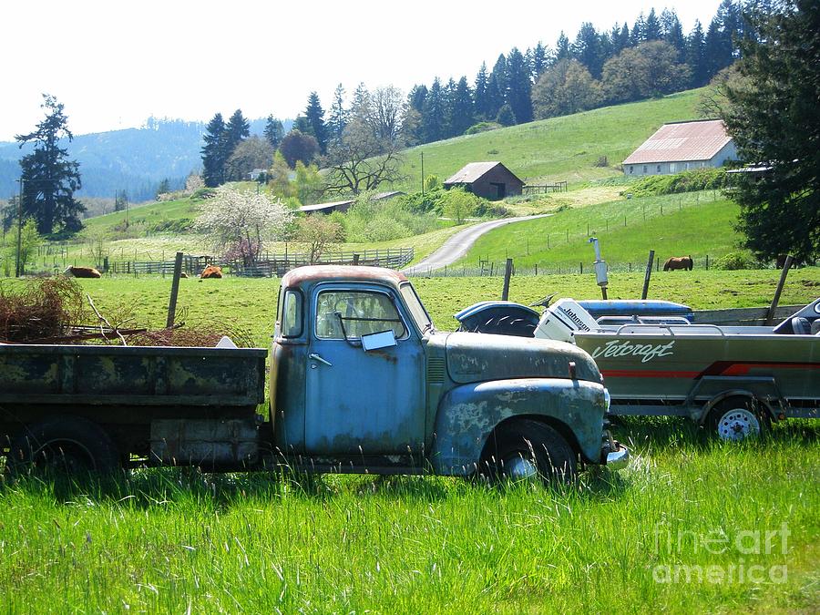 Rusting Truck Photograph by Liz Snyder
