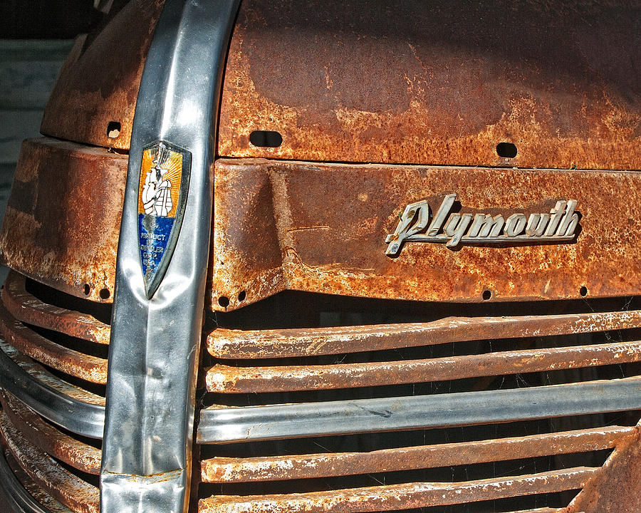 Rusty 39 Plymouth Wide Photograph