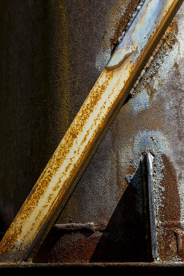 Rusty Abstract Photograph by Karol Livote