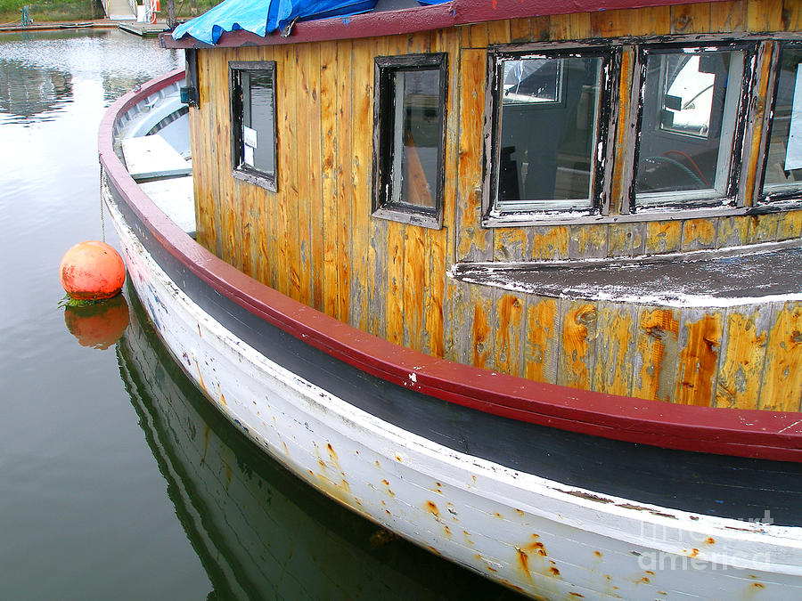 Rusty Boat Photograph