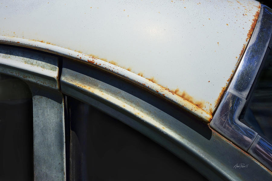 Rusty Classic Car Detail  Photograph by Ann Powell