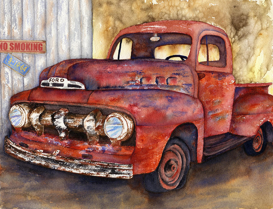 Rusty Crusty Ford Truck