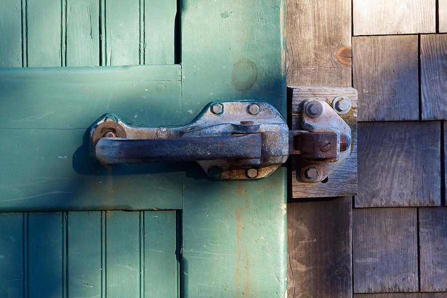 Rusty Door Latch Photograph by Stuart Litoff