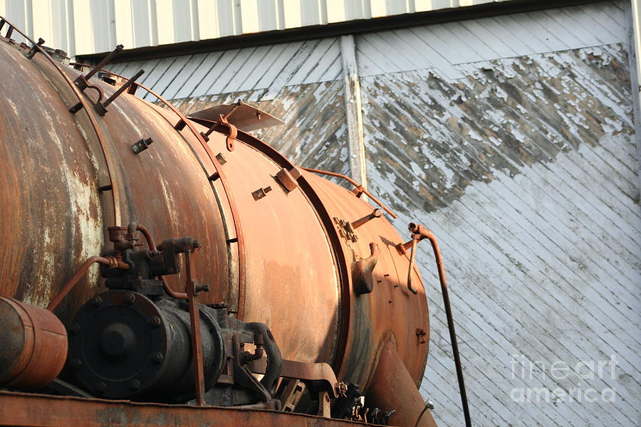 Rusty Engine Photograph