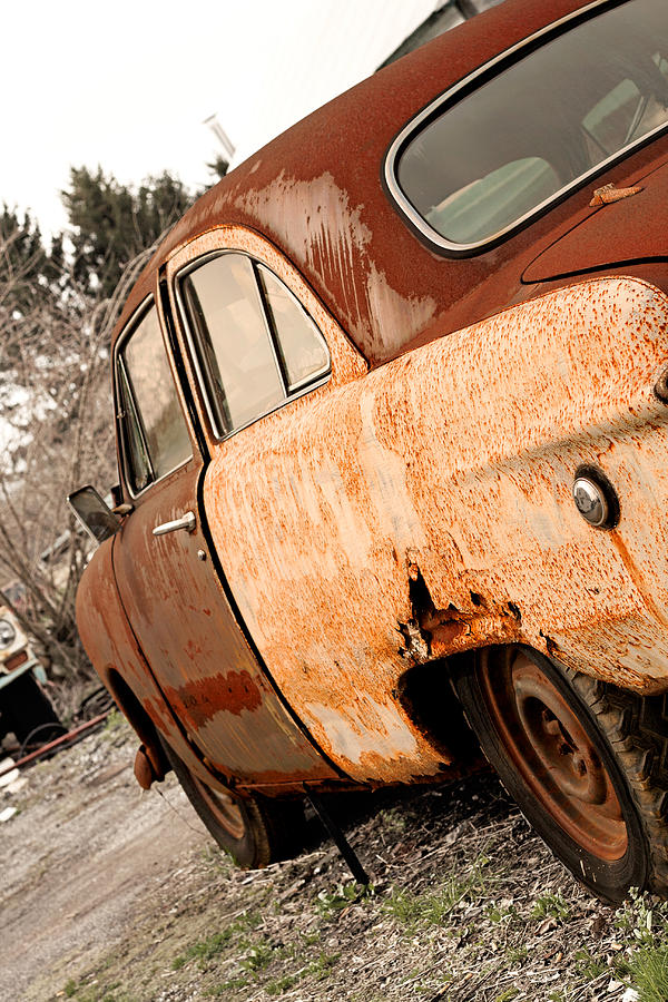 Rusty Ford Crestliner Photograph by Michael Porchik