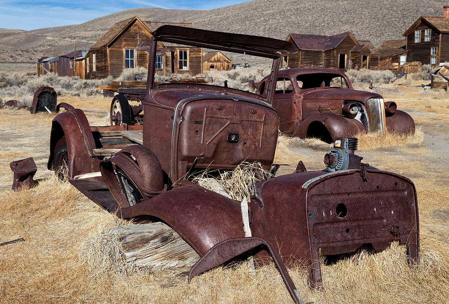 Rusty Ford Truck at Bodie Photograph by Kathleen Bishop