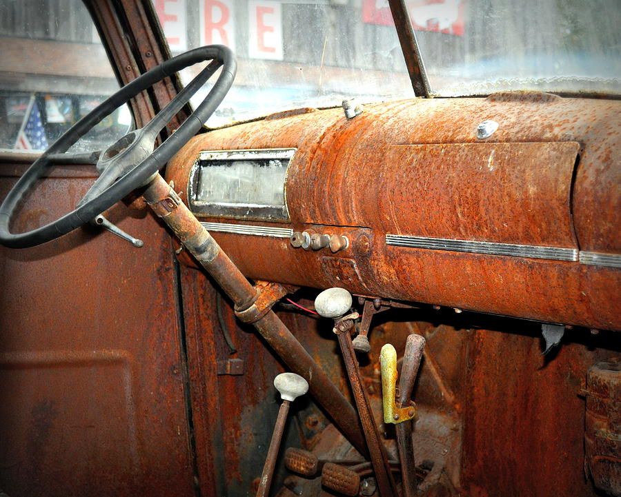 Rusty Interior Photograph by Marty Koch