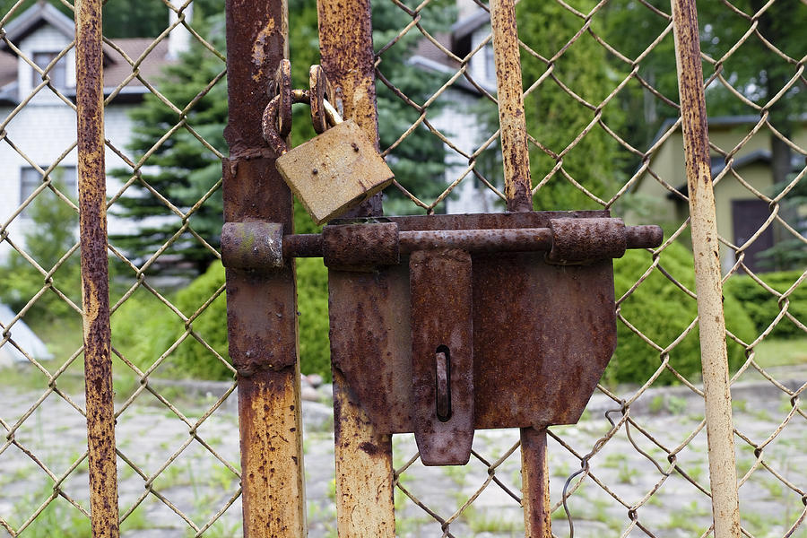 Rusity Locks Rusty locks Photograph by Aleksandr Volkov - Fine Art America