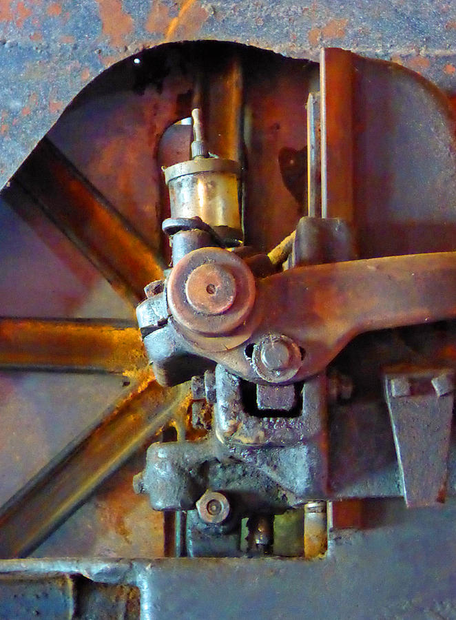 Rusty Machinery 2 Photograph by Laurie Tsemak
