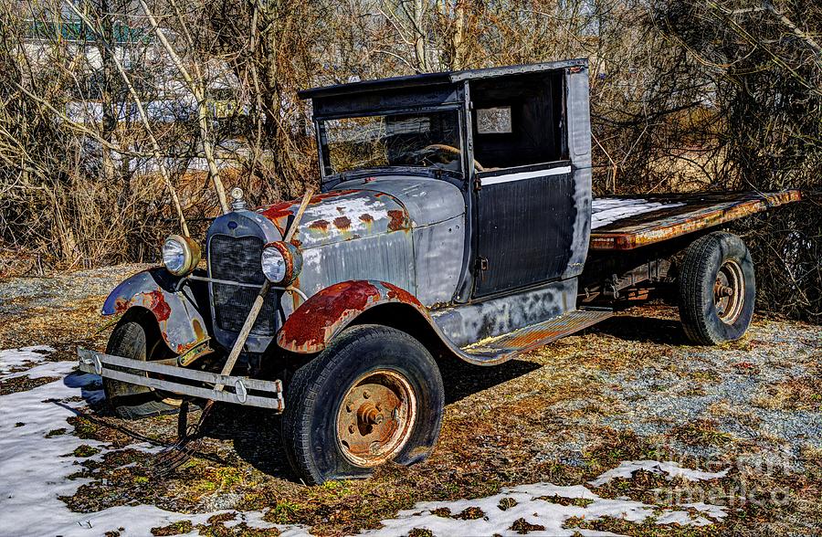 Rusty Model AA Ford Photograph by Paul Mashburn